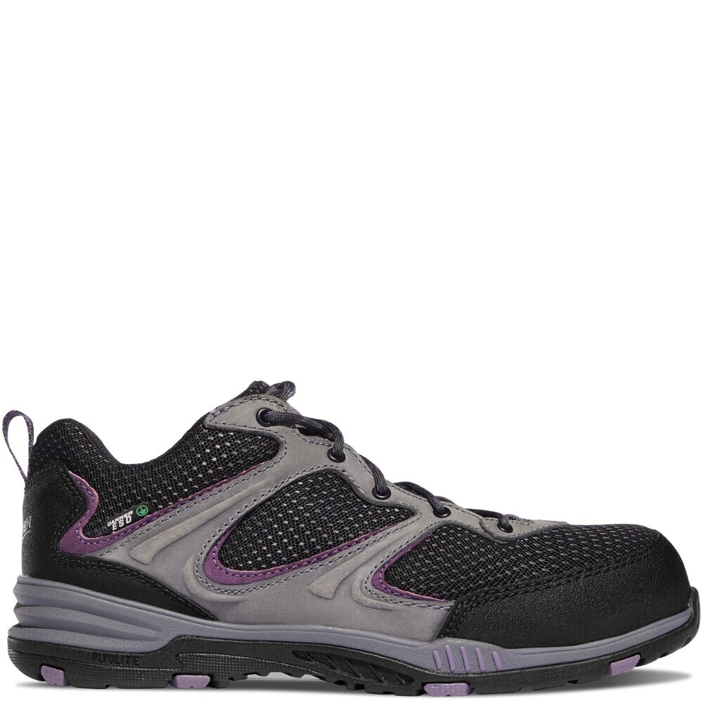 Danner Springfield Low 12212 Women's 7 Gray ESD Composite Toe Work Shoes RHS5740